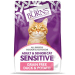 Load image into Gallery viewer, Burns Adult and Senior Cat Sensitive Grain-Free Duck and Potato