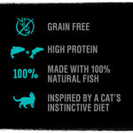 Load image into Gallery viewer, CRAVE Adult Salmon and Whitefish Dry Cat Food