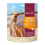 Load image into Gallery viewer, HansePet dog treat package with a dog running on a beach