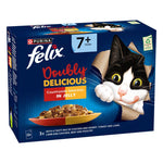 Load image into Gallery viewer, Felix Senior As Good As It Looks - Doubly Delicious 12 x 85g