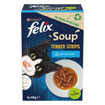 Load image into Gallery viewer, Felix Soup Tender Strips 6 x 48g