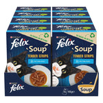 Load image into Gallery viewer, Felix Soup Tender Strips 6 x 48g