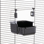 Load image into Gallery viewer, Ferplast Large Parakeet Bird Bath, black