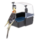 Load image into Gallery viewer, Ferplast Large Parakeet Bird Bath, black