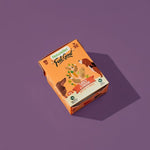 Load image into Gallery viewer, Dog food packaging with 'Naturedly Feel Good' branding on a purple background