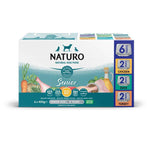 Load image into Gallery viewer, Naturo Senior Dog Trays - Variety Pack with Rice