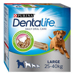 Load image into Gallery viewer, PURINA Dentalife Daily Dental Care Snacks for Large Breed Dogs (25-40kg)
