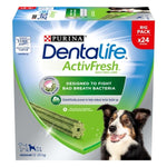 Load image into Gallery viewer, Purina Dentalife ActivFresh Daily Dental Care Snacks for Medium Breed Dogs