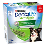 Load image into Gallery viewer, Purina Dentalife ActivFresh Daily Dental Care Snacks for Medium Breed Dogs