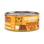 Load image into Gallery viewer, Scrumbles Chicken Wet Cat Food tray packaging front view
