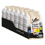 Load image into Gallery viewer, Sheba Fresh and Fine in Gravy Mini Pouches Saver Pack 12 x 50g