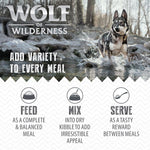 Load image into Gallery viewer, Wolf of Wilderness Adult 6 x 400g - Red Meat