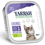 Load image into Gallery viewer, Organic cat food by Yarrah with chunks in rich gravy