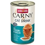Load image into Gallery viewer, Can of Animonda Carny Cat Drink with tuna flavor on a white background