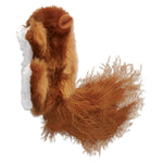 Load image into Gallery viewer, Plush toy resembling a skunk on a white background