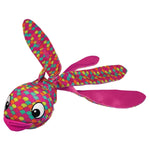 Load image into Gallery viewer, Colorful fish-shaped toy with a patterned body on a white background