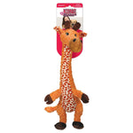 Load image into Gallery viewer, Plush giraffe toy with KONG Stacker packaging on a white background