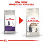Load image into Gallery viewer, Two packages of Royal Canin cat food with text indicating a new look and upgraded formula.