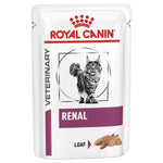 Load image into Gallery viewer, Royal Canin Veterinary Renal cat food pouch on a white background