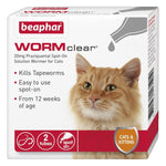 Load image into Gallery viewer, beaphar WORMclear® Spot-On Solution for Cats
