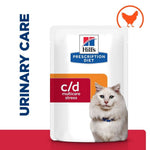 Load image into Gallery viewer, Hills Prescription Diet c/d multicare stress cat food package with a cat on a white background