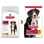 Load image into Gallery viewer, Two packages of Hills Science Plan dog food on a white background