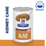 Load image into Gallery viewer, Can of Hills Prescription Diet k/d Kidney Care on a white background