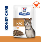 Load image into Gallery viewer, Hills Prescription Diet k/d Kidney Care cat food package with a cat on the label.