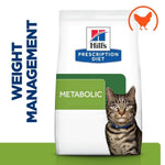 Load image into Gallery viewer, Hill's Prescription Diet Metabolic weight management cat food bag with a cat on the label.
