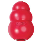 Load image into Gallery viewer, Red KONG dog toy on a white background