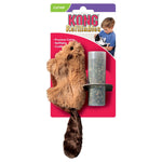 Load image into Gallery viewer, Kong Refillables cat toy with catnip on a pink and purple packaging
