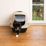 Load image into Gallery viewer, kooa Covered Cat Litter Tray - 90% recycled Plastic