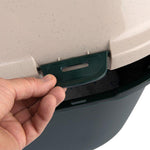 Load image into Gallery viewer, kooa Covered Cat Litter Tray - 90% recycled Plastic