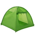 Load image into Gallery viewer, Green children's play tent on a white background