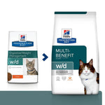 Load image into Gallery viewer, Two packages of Hills Prescription Diet cat food on a white background