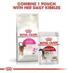 Load image into Gallery viewer, Two Royal Canin cat food packages on a white background with text.