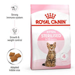 Load image into Gallery viewer, Royal Canin Kitten Sterilised cat food package on a white background