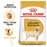 Load image into Gallery viewer, Royal Canin Labrador Retriever dog food package with branding and product features.