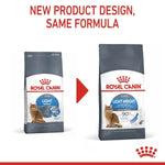 Load image into Gallery viewer, Two packages of Royal Canin Light Weight Care cat food with a red arrow and text on a white background.