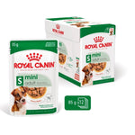 Load image into Gallery viewer, Royal Canin mini adult dog food packaging on a white background