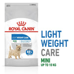 Load image into Gallery viewer, Royal Canin Light Weight Care Mini dog food package on a white background