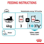 Load image into Gallery viewer, Royal Canin feeding instructions for a 4kg cat on a white background