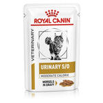Load image into Gallery viewer, Royal Canin Veterinary Diet pouch for cats with urinary issues on a white background