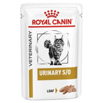 Load image into Gallery viewer, Royal Canin Veterinary Diet Urinary S/O cat food pouch on a white background