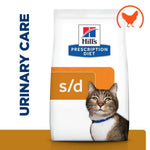 Load image into Gallery viewer, Hill's Prescription Diet s/d Urinary Care cat food bag with a cat on the label.