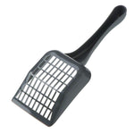 Load image into Gallery viewer, Gray plastic cat litter scoop on a white background