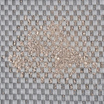 Load image into Gallery viewer, Close-up of a textured surface with a checkered pattern