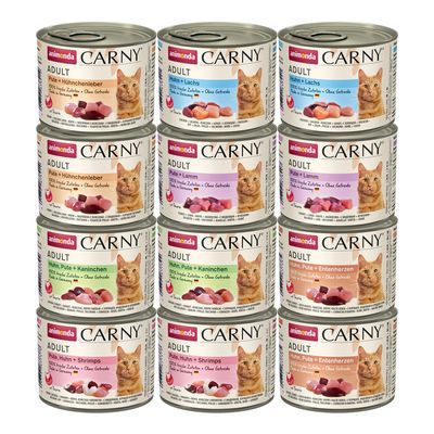 animonda Carny Adult 6 x 200g
Mixed pack