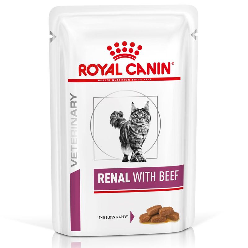 Royal Canin Veterinary Cat - Renal with Beef