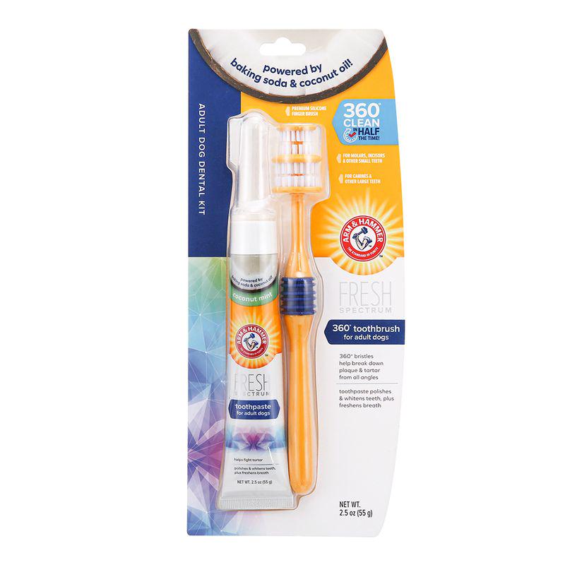 Arm and Hammer Dental Care Set with Toothbrush and Toothpaste